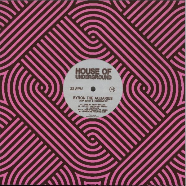 Byron The Aquarius — Dark Brown & Handsome vinyl cover