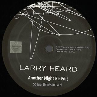 Larry Heard — Another Night Re-Edit vinyl cover