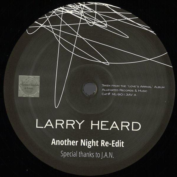 Larry Heard — Another Night Re-Edit vinyl cover
