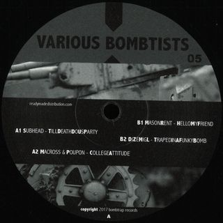 Various — Bombtists 5 vinyl cover