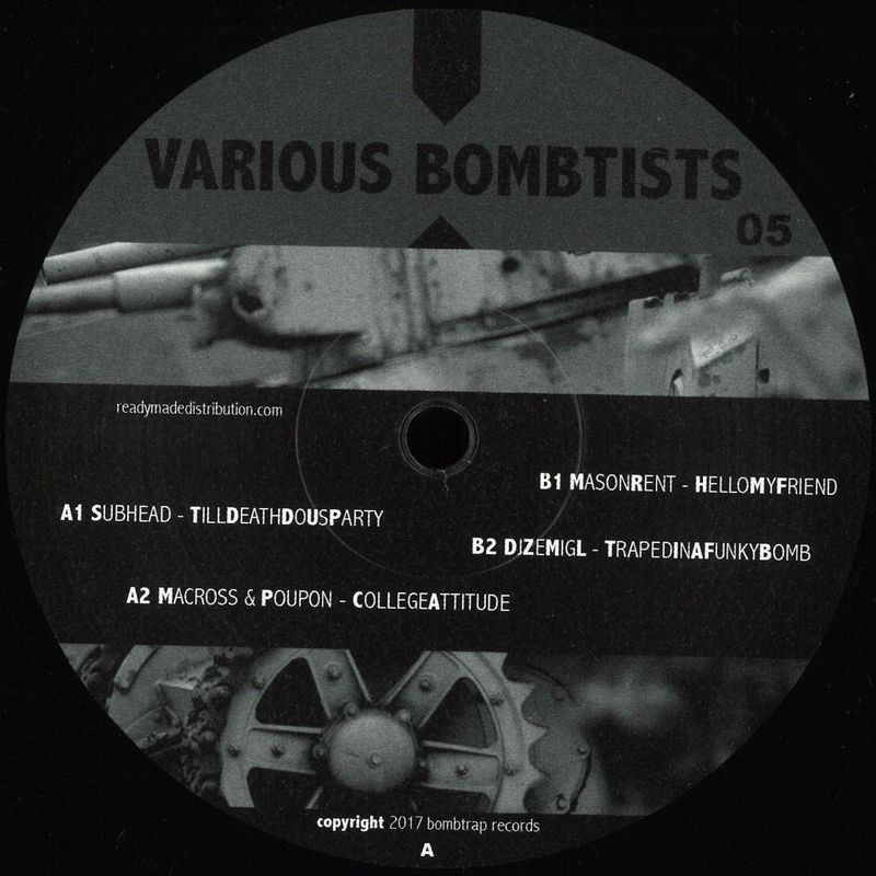 Various — Bombtists 5 vinyl cover