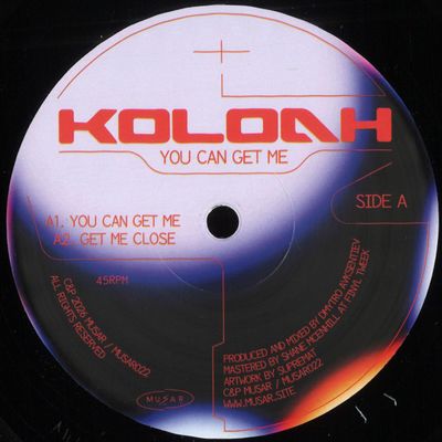 Koloah — You Can Get Me vinyl cover