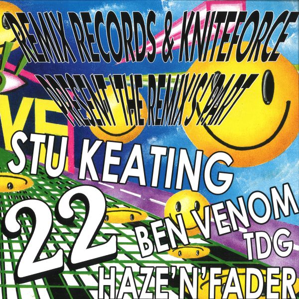 Various — Remix Records & Kniteforce Present ‘The Remix’s Part 22’ vinyl cover