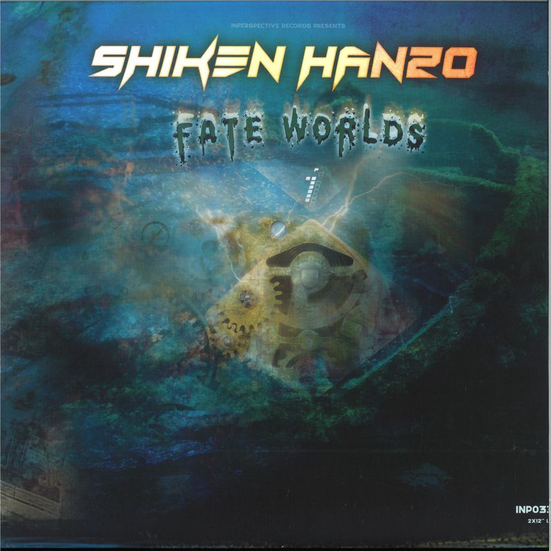 Shiken Hanzo — Fate Worlds LP 2x12" vinyl cover