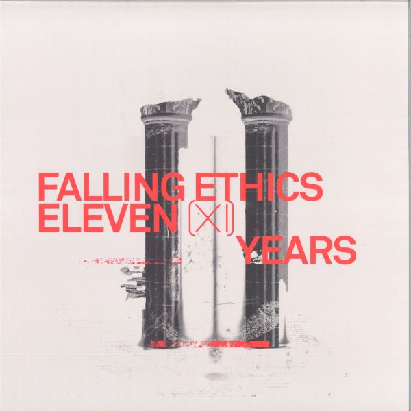 Various — Falling Ethics Eleven Years LP 2x12" vinyl cover