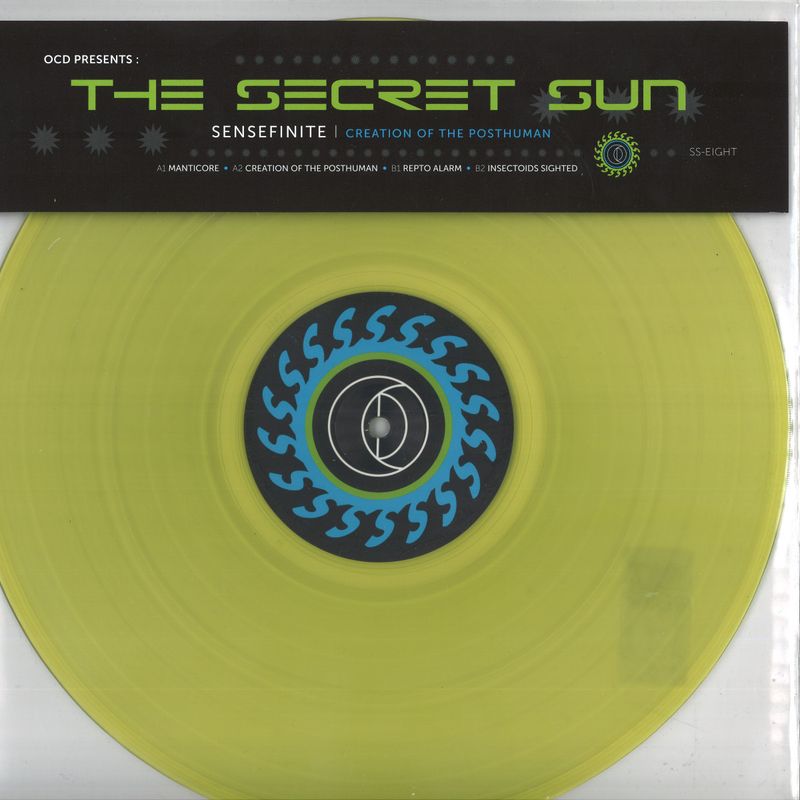 Sensefinite — Creation Of The Posthuman vinyl cover