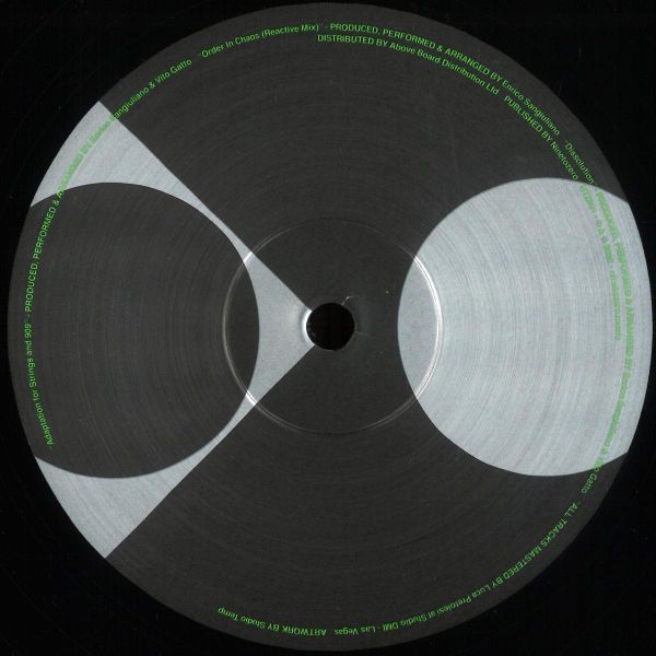 Enrico Sangiuliano, Vito Gatto — Order In Chaos EP vinyl cover