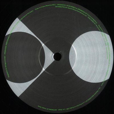 Enrico Sangiuliano, Vito Gatto — Order In Chaos EP vinyl cover