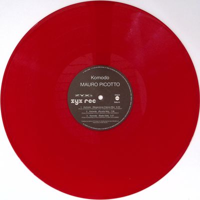 Mauro Picotto — Komodo vinyl cover