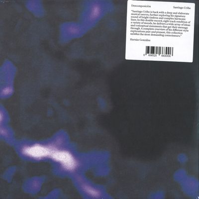Santiago Uribe — Descomposicion LP 2x12" vinyl cover