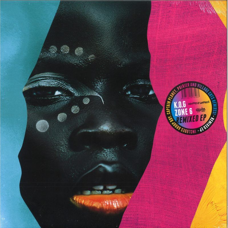 Kog — Zone 6: Remixed EP vinyl cover