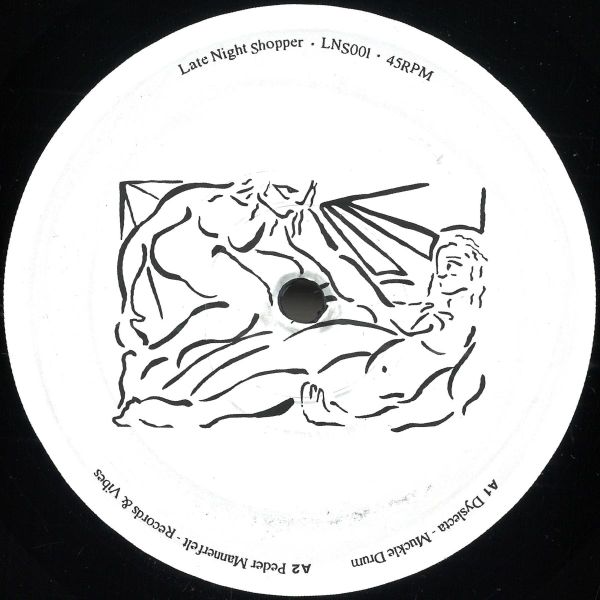 Dyslecta, Peder Mannerfelt — LNS001 vinyl cover
