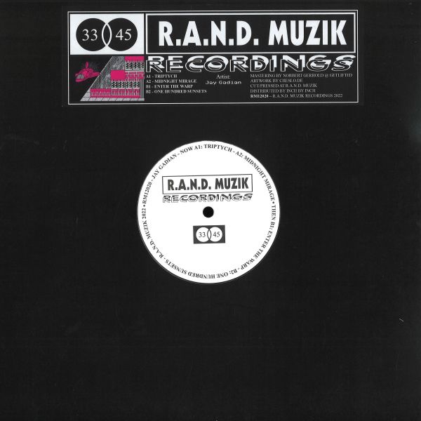 Jay Gadian — RM12020 vinyl cover