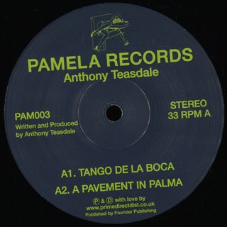 Anthony Teasdale — 003 vinyl cover