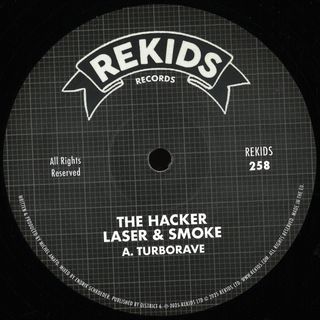 The Hacker — Laser & Smoke vinyl cover