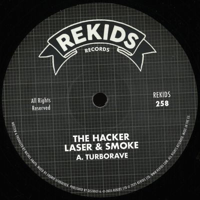 The Hacker — Laser & Smoke vinyl cover