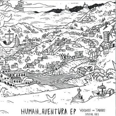 Human_Aventura — HUMAN_AVENTURA EP vinyl cover