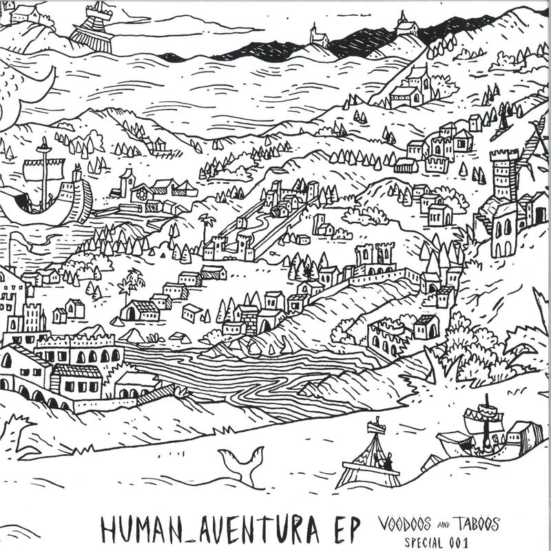 Human_Aventura — HUMAN_AVENTURA EP vinyl cover
