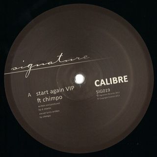 Calibre, Chimpo — Start Again Vip vinyl cover