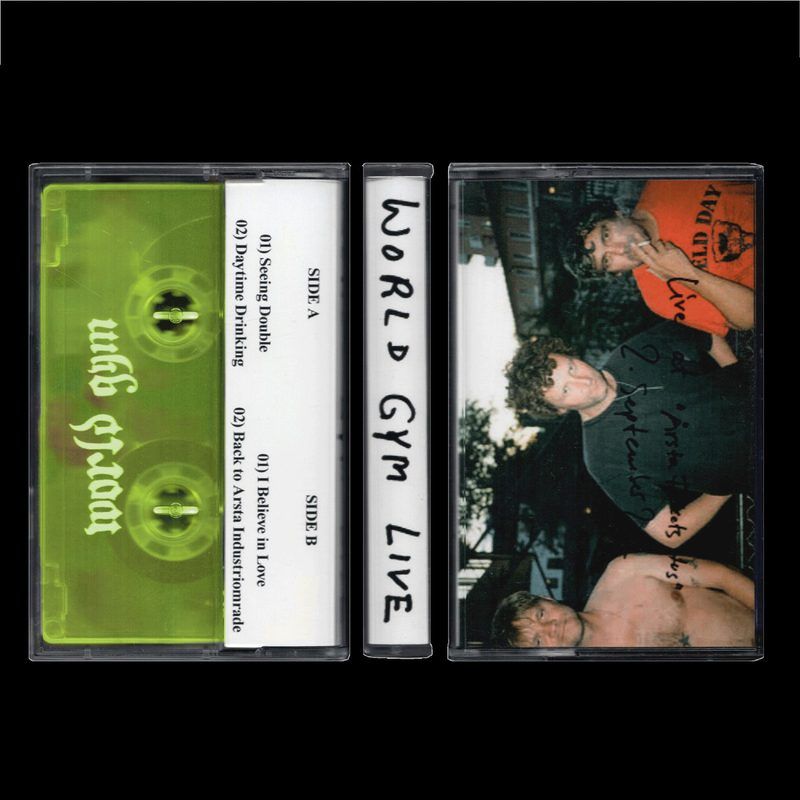 World Gym — Live In Concert (Tape) vinyl cover