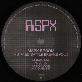 Mark Broom — Mutated Battle Breaks Vol.5 vinyl cover