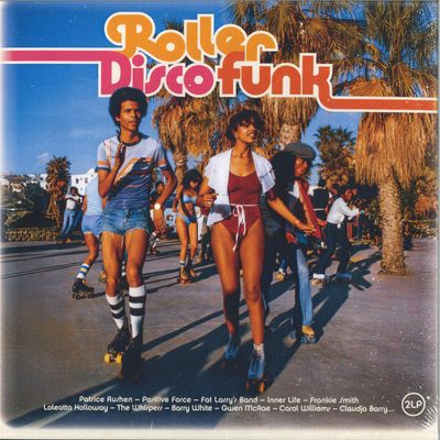 Various — ROLLER DISCO FUNK LP 2x12" vinyl cover