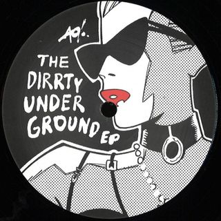Dj T-1000 — The Dirrty Underground vinyl cover