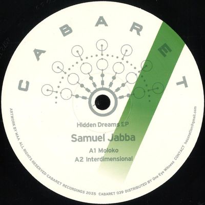 Samuel Jabba — Hidden Dreams vinyl cover