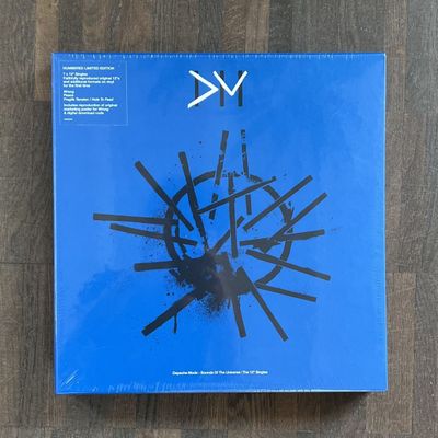Depeche Mode — SOUNDS OF THE UNIVERSE 7x12" vinyl cover