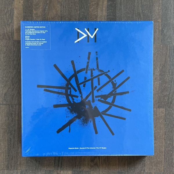 Depeche Mode — SOUNDS OF THE UNIVERSE 7x12" vinyl cover