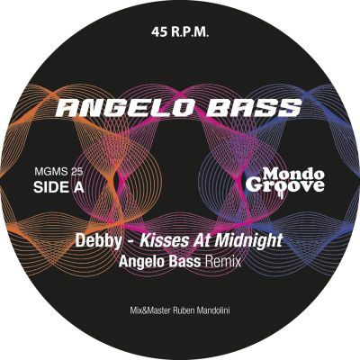 Angelo Bass — KISSES AT MIDNIGHT 12" vinyl cover