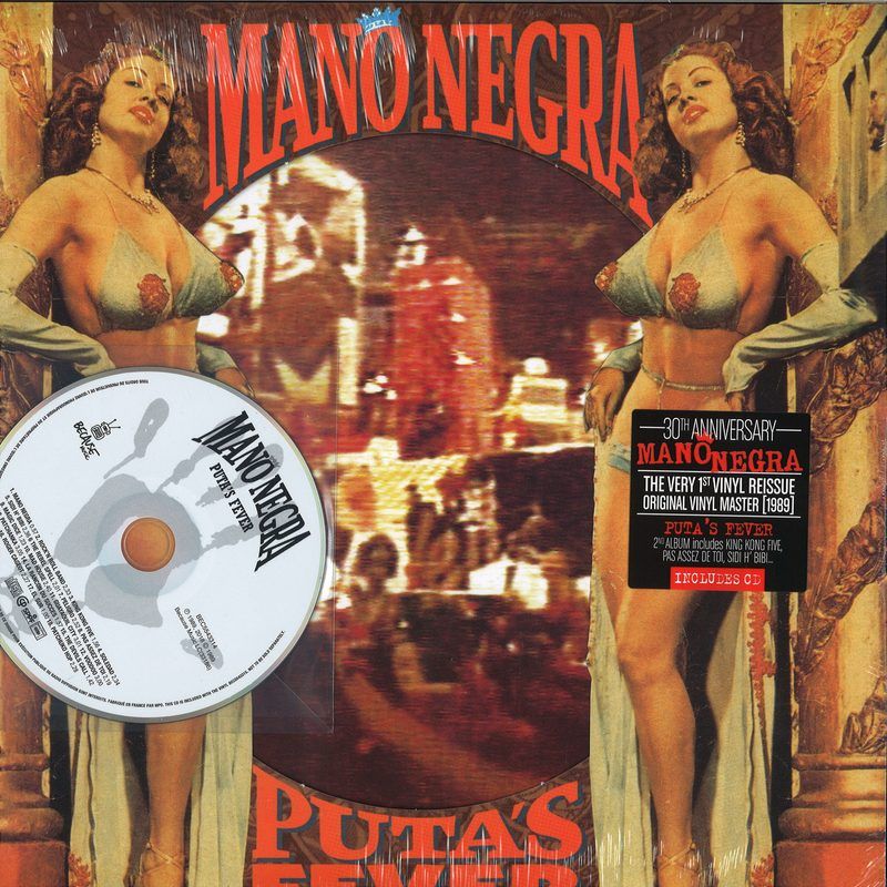 Mano Negra — Puta's Fever vinyl cover