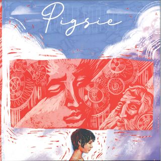 Pigsie — Haunted vinyl cover