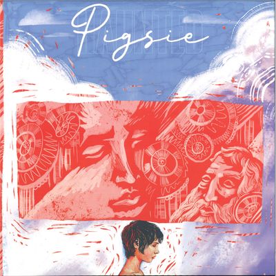 Pigsie — Haunted vinyl cover