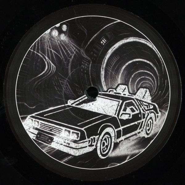 David Pasajero, Artesano Titer — Lucid Departure EP vinyl cover