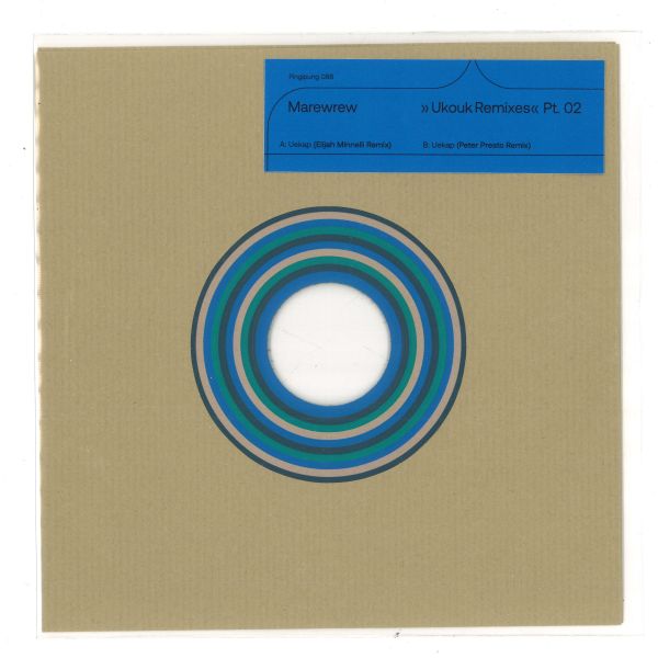 Marewrew — Ukouk Remixes Pt. 2 (7") vinyl cover