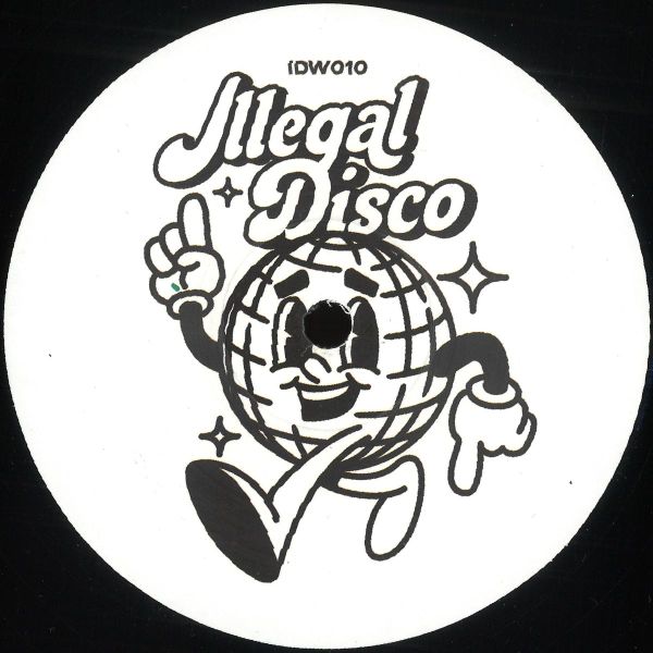 Monsieur Van Pratt — Illegal Disco 010 vinyl cover