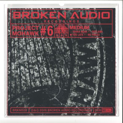Project Mohawk — #6 Dubs vinyl cover