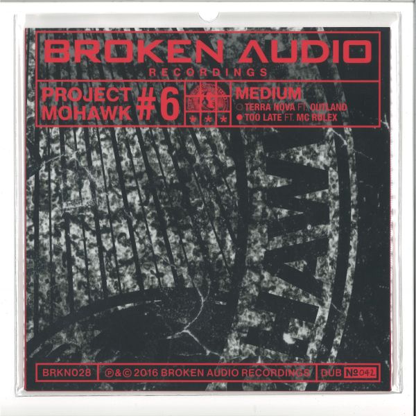 Project Mohawk — #6 Dubs vinyl cover