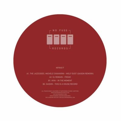 Various — NFRV 017 vinyl cover