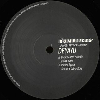 Deyayu — Physical Mind EP vinyl cover