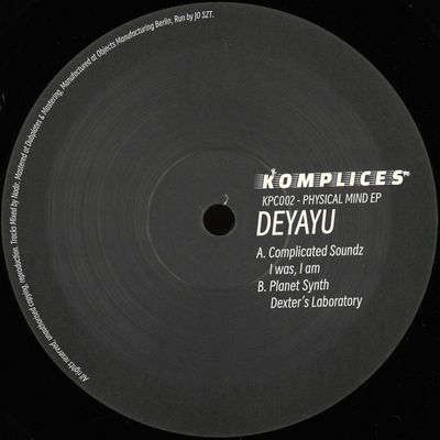 Deyayu — Physical Mind EP vinyl cover
