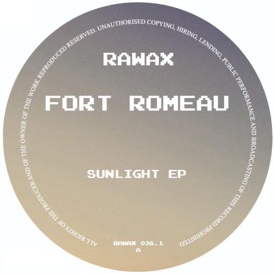 Fort Romeau — Sunlight EP vinyl cover