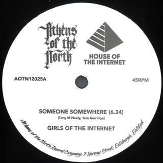 Girls Of The Internet, James Alexander Bright — Someone Somewhere / Where Is Your Love vinyl cover