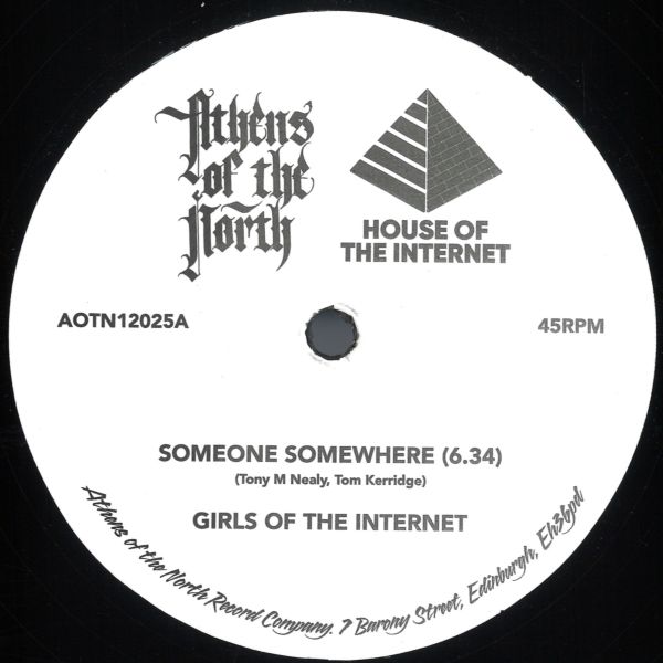 Girls Of The Internet, James Alexander Bright — Someone Somewhere / Where Is Your Love vinyl cover