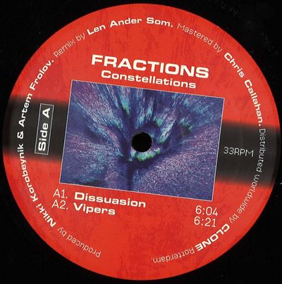 Fractions — Constellations vinyl cover