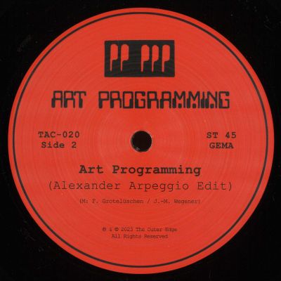 Art Programming — Art Programming vinyl cover