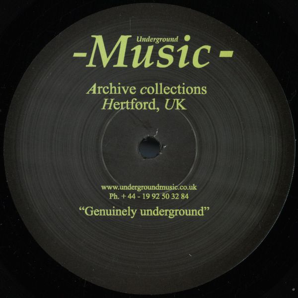 Dj Choose — Strangely Unlimited e.p. vinyl cover