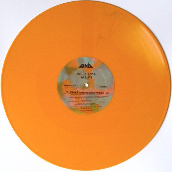 Hector Lavoe — Alejate / Joe Claussell Remix vinyl cover