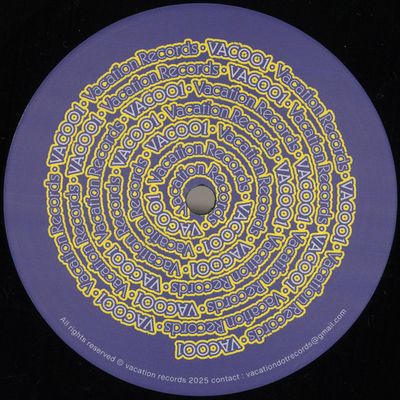 Angga, Jesse You — VAC001 vinyl cover